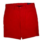 Polo By Ralph Lauren Chino Shorts - 34W 10L Red Elastane