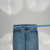 501 Levis Jeans - 30W 27L Blue Cotton
