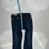 True Religion Boot Cut Jeans - 26W US 2 Dark Wash Cotton Blend