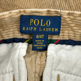 Age 4 Polo By Ralph Lauren Pants - 2XS Brown Corduroy