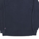 CHAMPION Mens Navy Blue Cal Graphic Long Sleeve Crew Neck XL Cotton Blend