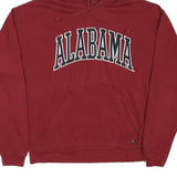 J AMERICA Mens Maroon Alabama Hoodie XL Cotton Blend Pullover Casual