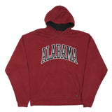 J AMERICA Mens Maroon Alabama Hoodie XL Cotton Blend Pullover Casual