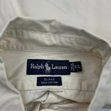 Blake Ralph Lauren Shirt - XL Cream Cotton