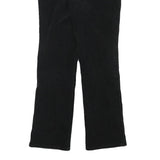 CALVIN KLEIN JEANS Womens Black Regular Straight Trousers W31 L30 Cotton Blend