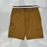 Dickies Cargo Shorts - 33W 10L Brown Cotton