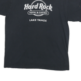 HARD ROCK CAFE Mens Black Lake Tahoe Graphic T-Shirt S Short Sleeve Crew Neck