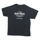 HARD ROCK CAFE Mens Black Lake Tahoe Graphic T-Shirt S Short Sleeve Crew Neck