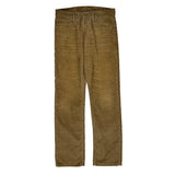 Levis Slim Cord Trousers - 30″ Waist Brown Cotton
