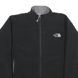 THE NORTH FACE Womens Black Softshell Jacket L Polyester Blend Zip Outdoor