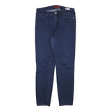 GUESS Womens Jeans Blue Slim Skinny Denim W30 L28 Zip Cotton Blend Classic Fit