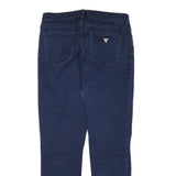 GUESS Womens Jeans Blue Slim Skinny Denim W30 L28 Zip Cotton Blend Classic Fit