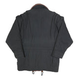 ALDO COLITTI Mens Black Brown Zip Jacket L Polyester Blend Casual Outdoor