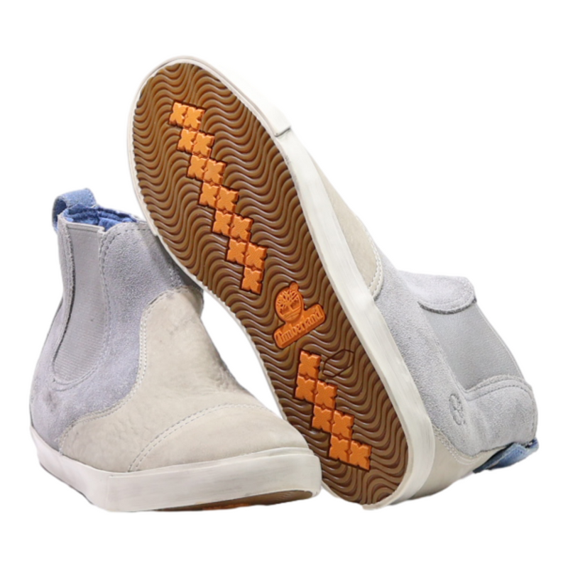 TIMBERLAND Chelsea Boots Blue Suede Womens UK 8