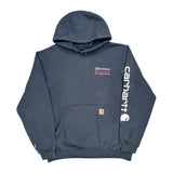 Browning Chapman Carhartt Hoodie - Large Navy Cotton