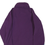 WOOLRICH Womens Purple & Teal Outdoor Jacket S Polyester Blend Zip Pocketed