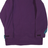 WOOLRICH Womens Purple & Teal Outdoor Jacket S Polyester Blend Zip Pocketed