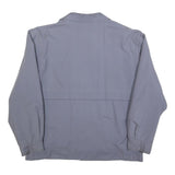 KEMPEL Mens Blue Jacket XL Cotton Blend Button Closure Classic Fit Casual