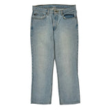 Ralph Lauren Boot Cut Jeans - 31W US 8 Light Wash Cotton