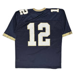 Nike Jersey - Large Navy Polyester