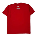 Wisconsin Soccer Camp Reebok Single Stitch T-Shirt - XL Red Cotton