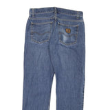 CARHARTT Mens Regular Blue Denim Jeans W30 L29 Button Closure Classic Fit