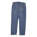 CARHARTT Mens Regular Blue Denim Jeans W30 L29 Button Closure Classic Fit