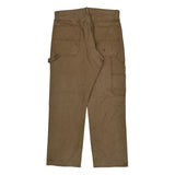 Unbranded Carpenter Trousers - 32W 30L Brown Cotton