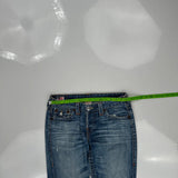 True Religion Skinny Jeans - 30W US 4 Blue Cotton