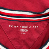 Tommy Hilfiger T-Shirt - Large Red Cotton