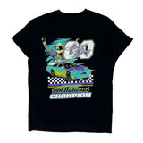 1991 National Champion Unbranded Single Stitch T-Shirt - Medium Black Cotton