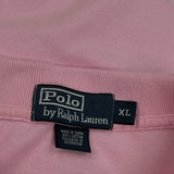 Polo By Ralph Lauren Polo Shirt - XL Pink Cotton