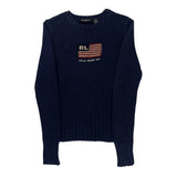 Ralph Lauren Sweater - Small Navy Cotton