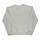 Stussy Spellout Sweatshirt - XL White Cotton