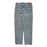Levis 550 Jeans - 34W 32L Light Wash Cotton