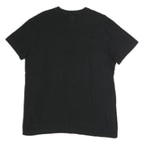 POLO RALPH LAUREN Mens Black Cotton T-Shirt L Short Sleeve Crew Neck Classic