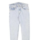 LEVI'S Mens Slim Light Blue Denim Jeans W30 L29 Classic Zip Cotton Blend