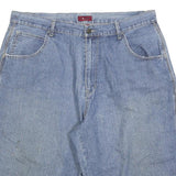 BR DENIM Mens Shorts Blue Denim Casual 2XL W40 Relaxed Fit Cotton Blend
