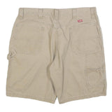 WRANGLER Mens Shorts Beige Casual L W36 Cotton Blend Utility Style