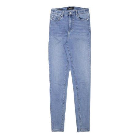 DIESEL Womens Jeans Blue Slim Skinny Denim Light W24 L29 Zip Cotton Blend
