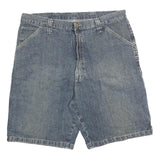 WRANGLER Mens Denim Blue Casual Shorts L W36 Comfortable Fit Classic Style