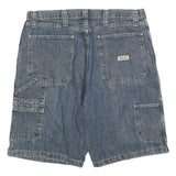 WRANGLER Mens Denim Blue Casual Shorts L W36 Comfortable Fit Classic Style