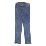 LEVI'S 505 Womens Jeans Blue Regular Straight Denim Medium W28 L32 Classic Fit