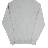 ELLESSE Womens Grey Hoodie UK 12 Cotton Blend Pullover Casual Sweatshirt