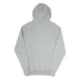 ELLESSE Womens Grey Hoodie UK 12 Cotton Blend Pullover Casual Sweatshirt