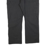 DICKIES Mens Black Regular Fit Straight Trousers W34 L30 Workwear Cotton Blend