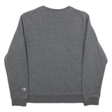 CHAMPION Boys Grey Crew Neck L Cotton Blend Pullover Sweatshirt