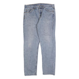 LEVI'S 501 Mens Jeans Blue Regular Straight Denim Light W36 L30 Classic Fit