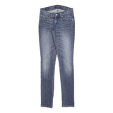 LEVI'S Womens Slim Blue Jeans Denim Medium W26 L30 Classic Fit Stretch Zip