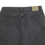 WRANGLER Mens Shorts Black Denim Regular L W36 Casual Summer Wear